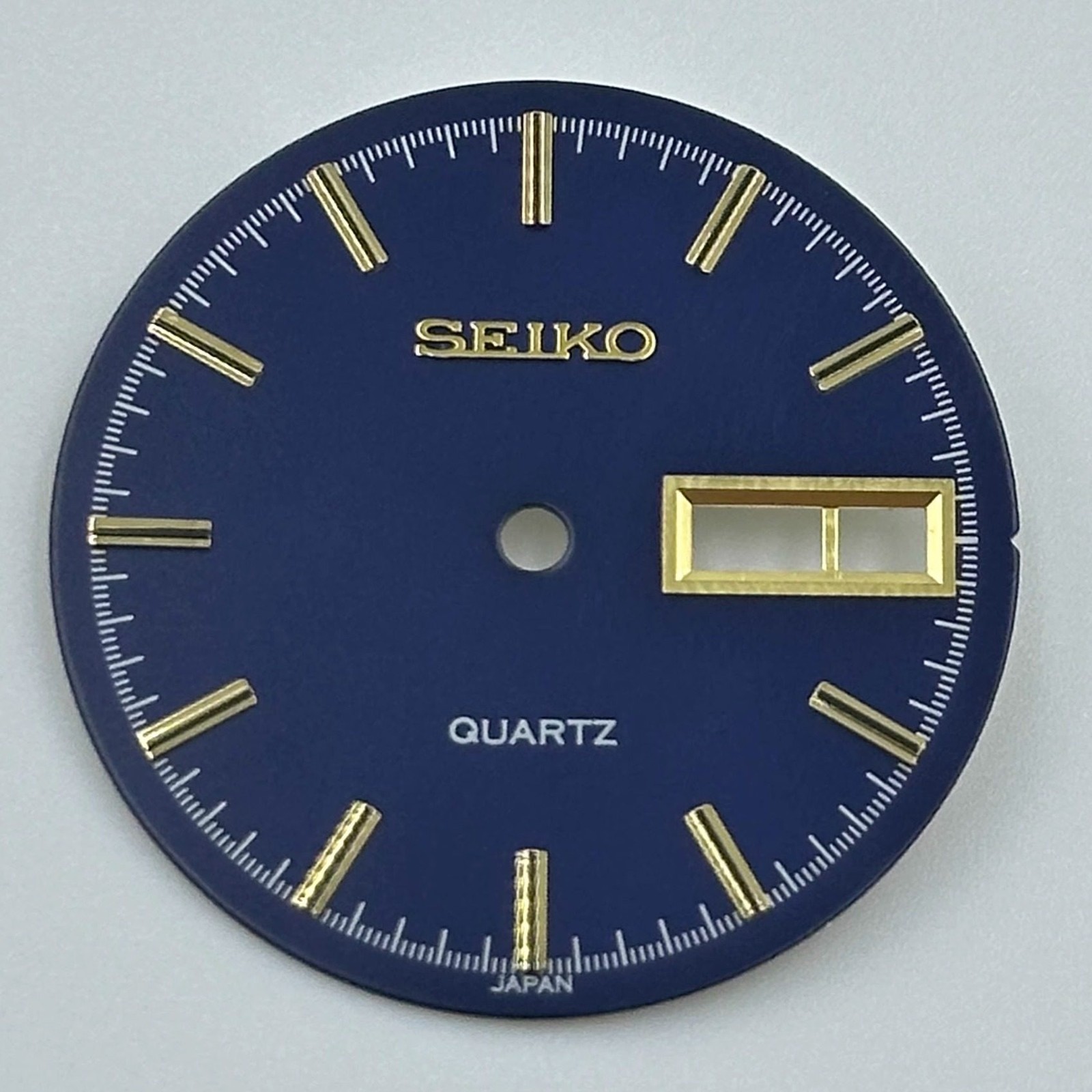 28.5mm Silver Nail Watch Dial No Lume Dual Calendar for 2305 Movement Accessorie