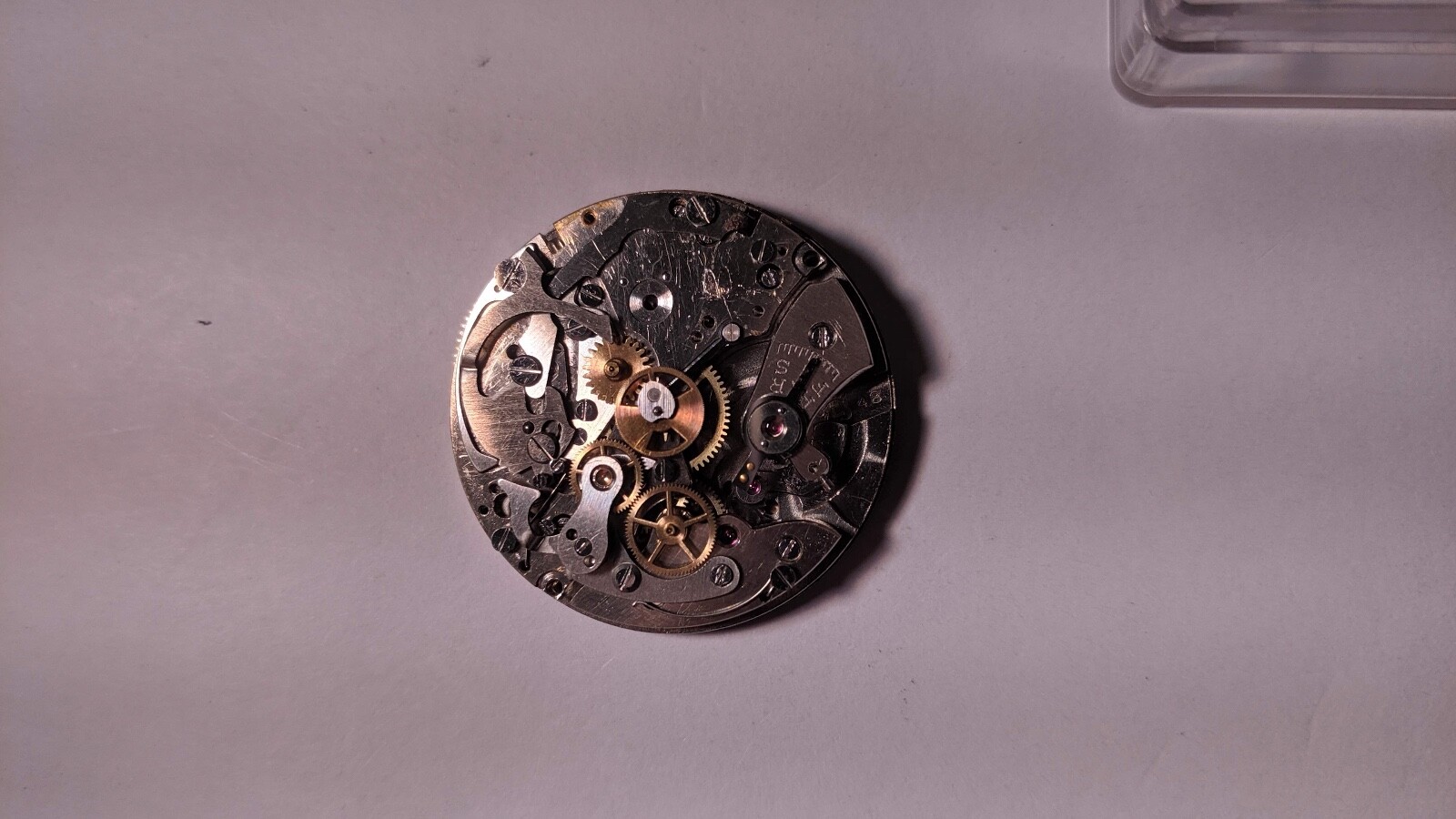 Longines L 48 17 JEWELS DIAL, Chrono MOVEMENT, HANDSx3 FOR PARTS OR REPAIRS, no