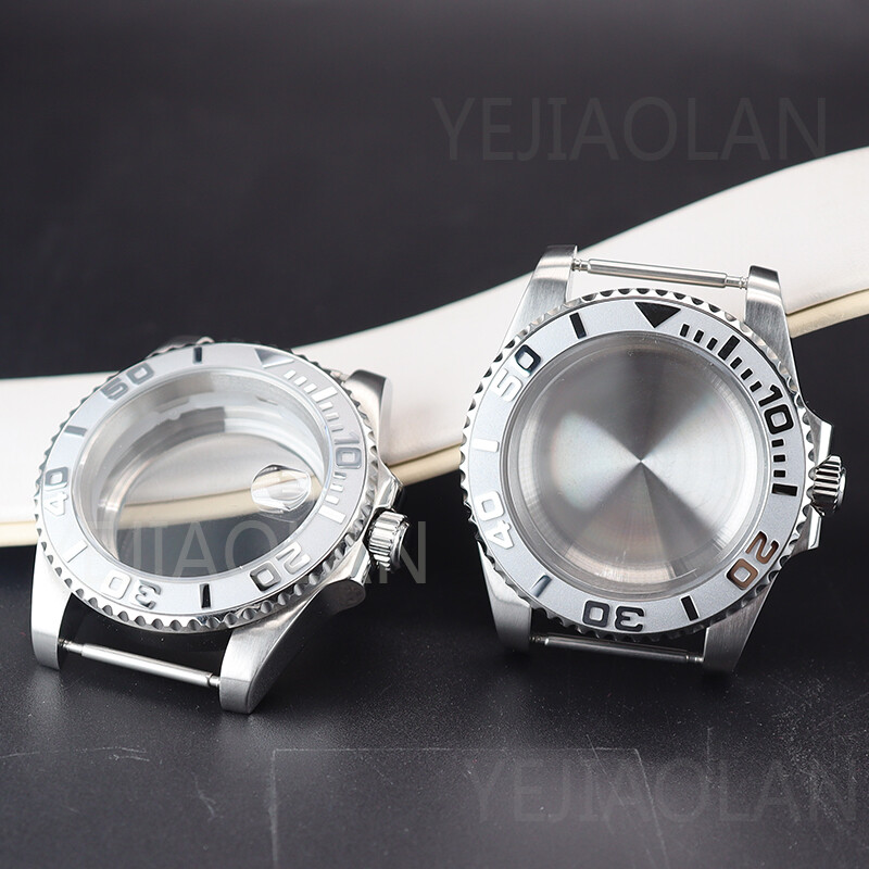 40mm Luxury Men’s Stainless Steel Watch Case For Seiko Nh35 Miyota 8215 Movement