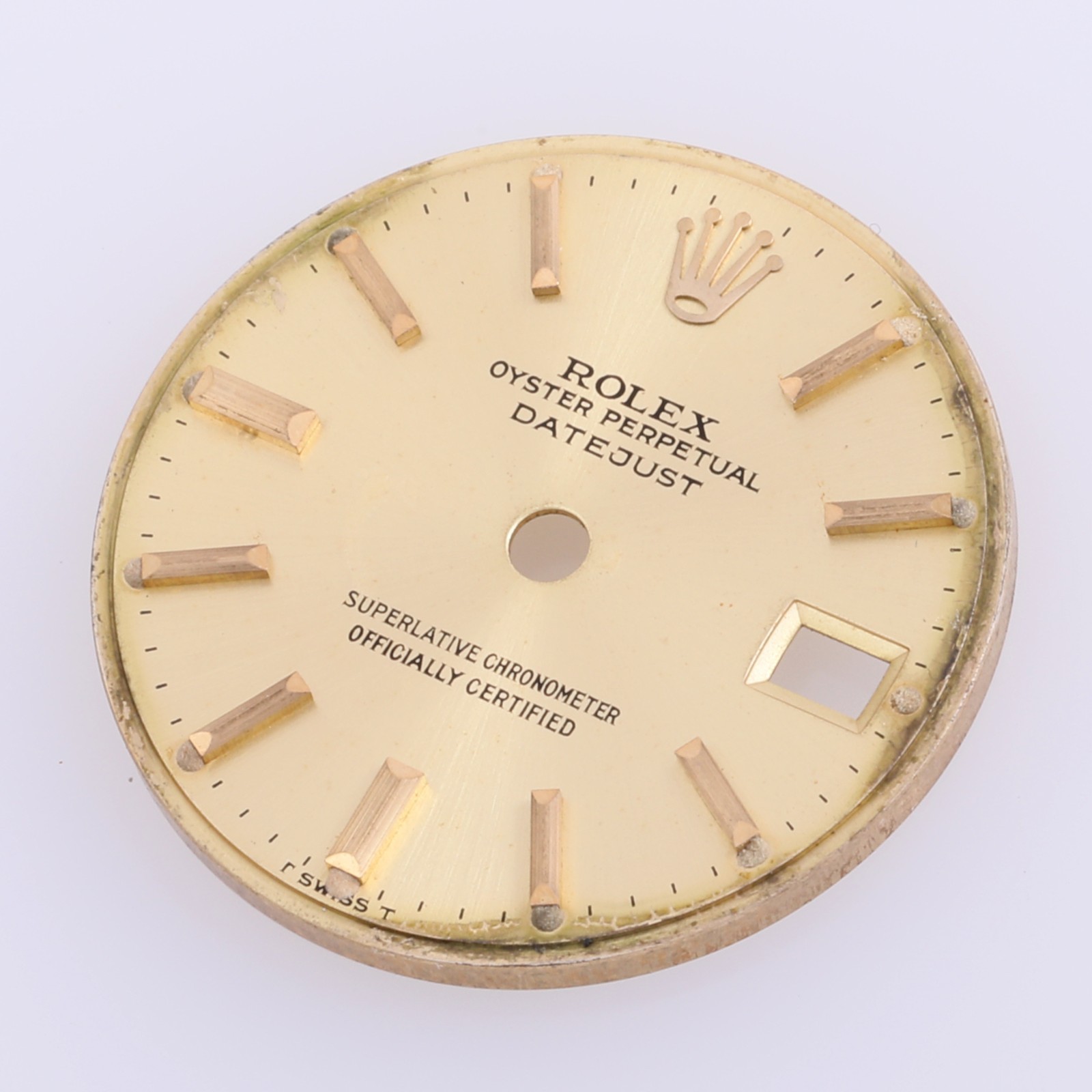 Rolex Lady Datejust 26mm Champagne Stick Dial TSwissT 6917 69173 69178 #K34