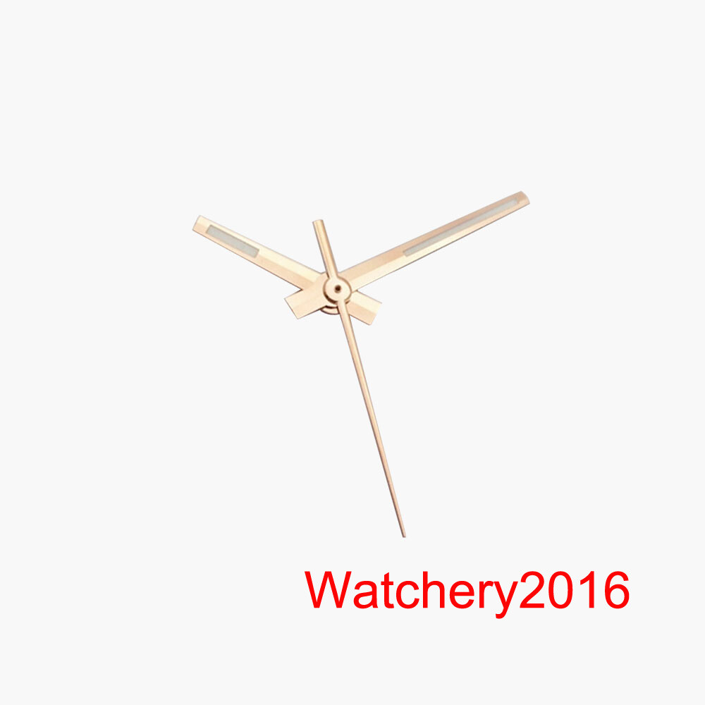 Luminous Watch Hand Blue Rose Gold Silver Fit NH35 MIYOTA DG ETA 2824 movement