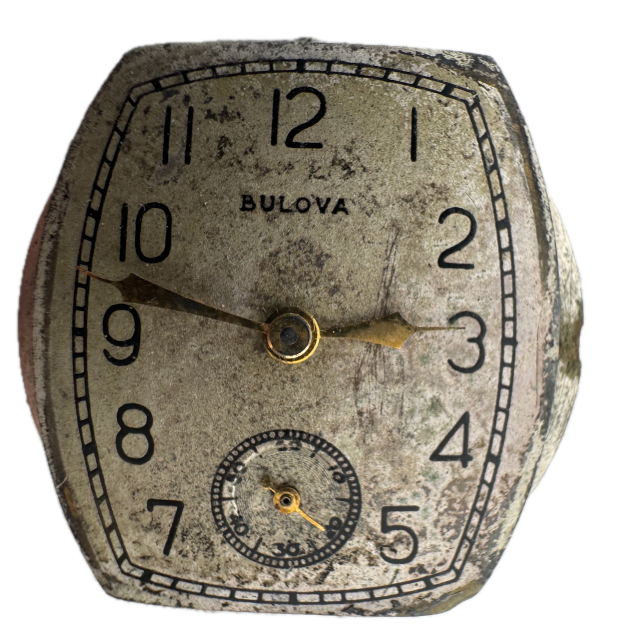 Antique 23.5mm Bulova 29 Jewel Mechanical Men’s Wristwatch Movement 10BA Swiss