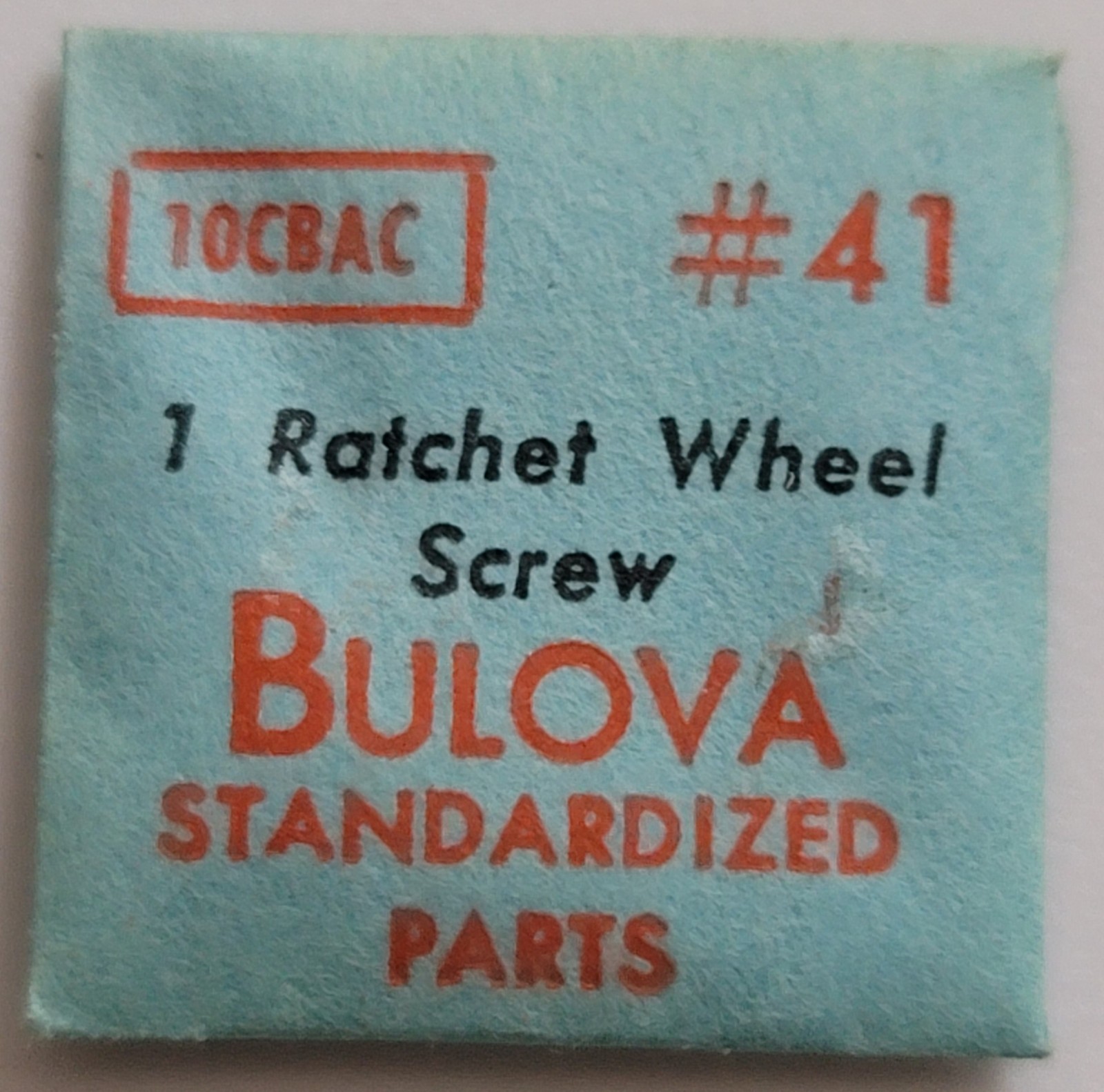 SB3: Genuine Bulova Watch Parts | Calibers 6AH-11AC | Ratchet Wheel Screw #41