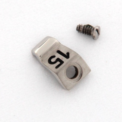 OEM GENUINE BREITLING Stainless Steel Bezel Rider + Screw “15” 260.1834 NEW