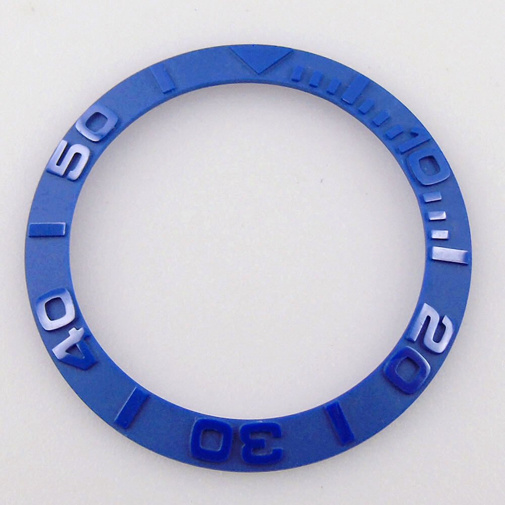 High Quality Parts 39.8mm*31.6mm Bezel Insert Fit 43mm SEA Men Watch Accessories