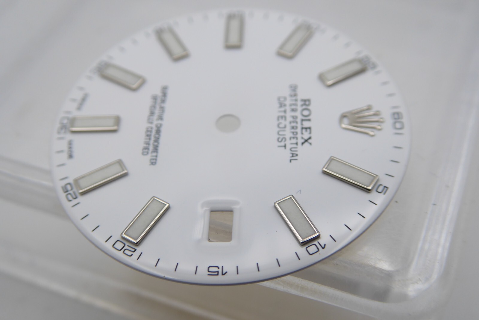 Rolex Datejust 41mm white dial 116300