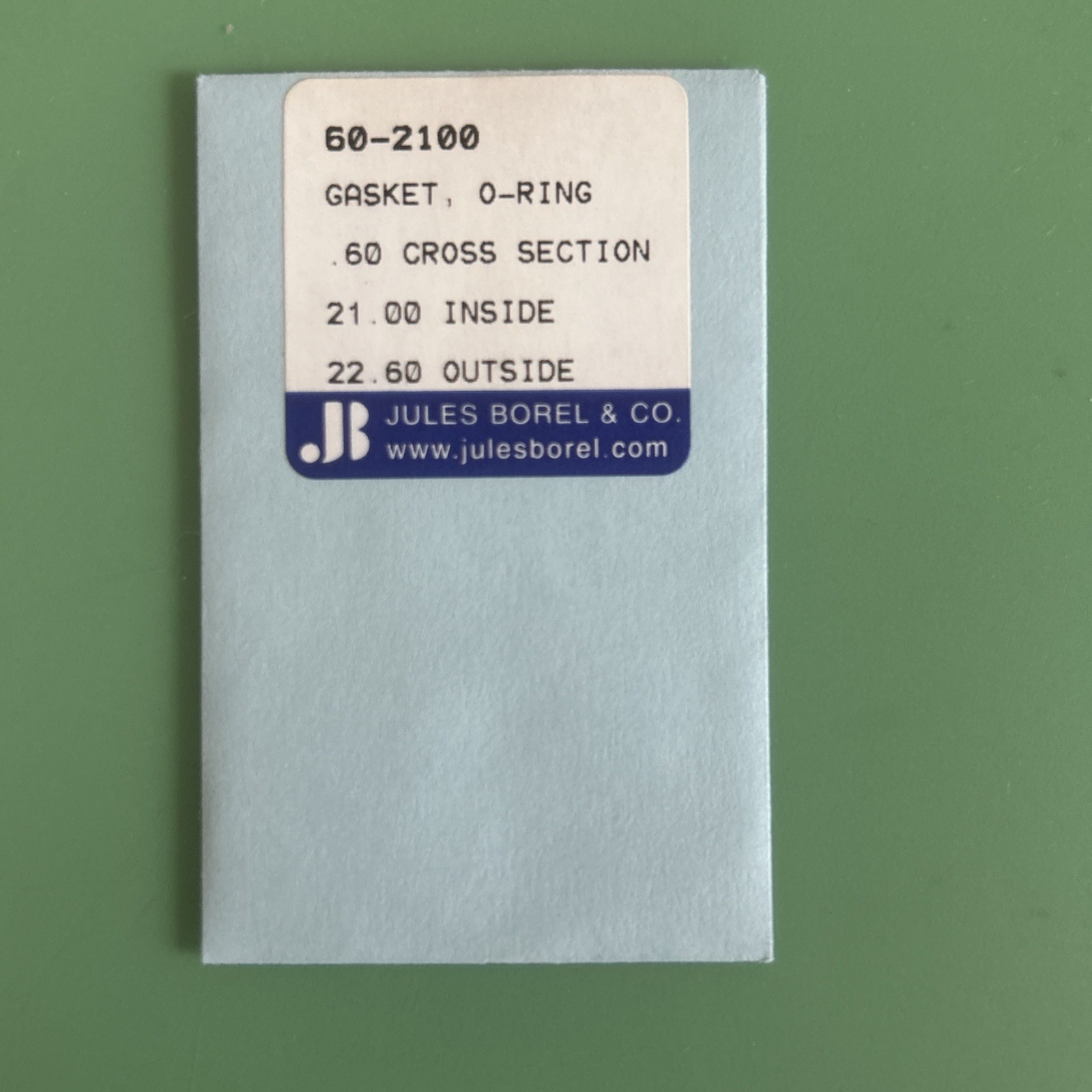 Borel – O-Ring Caseback Gaskets – 60 Series -.6mm Cross Section -14.5-34mm ID