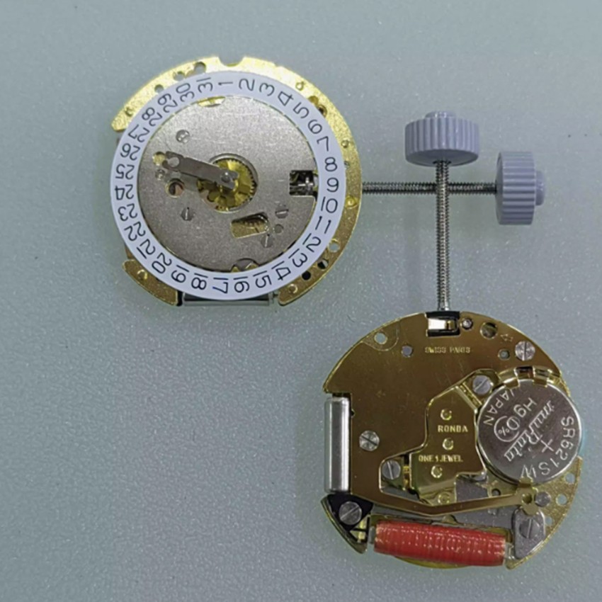 For Ronda 774 Quartz Watch Movement 2 Hands Date at 3′ / at 6′ Watch Replacement