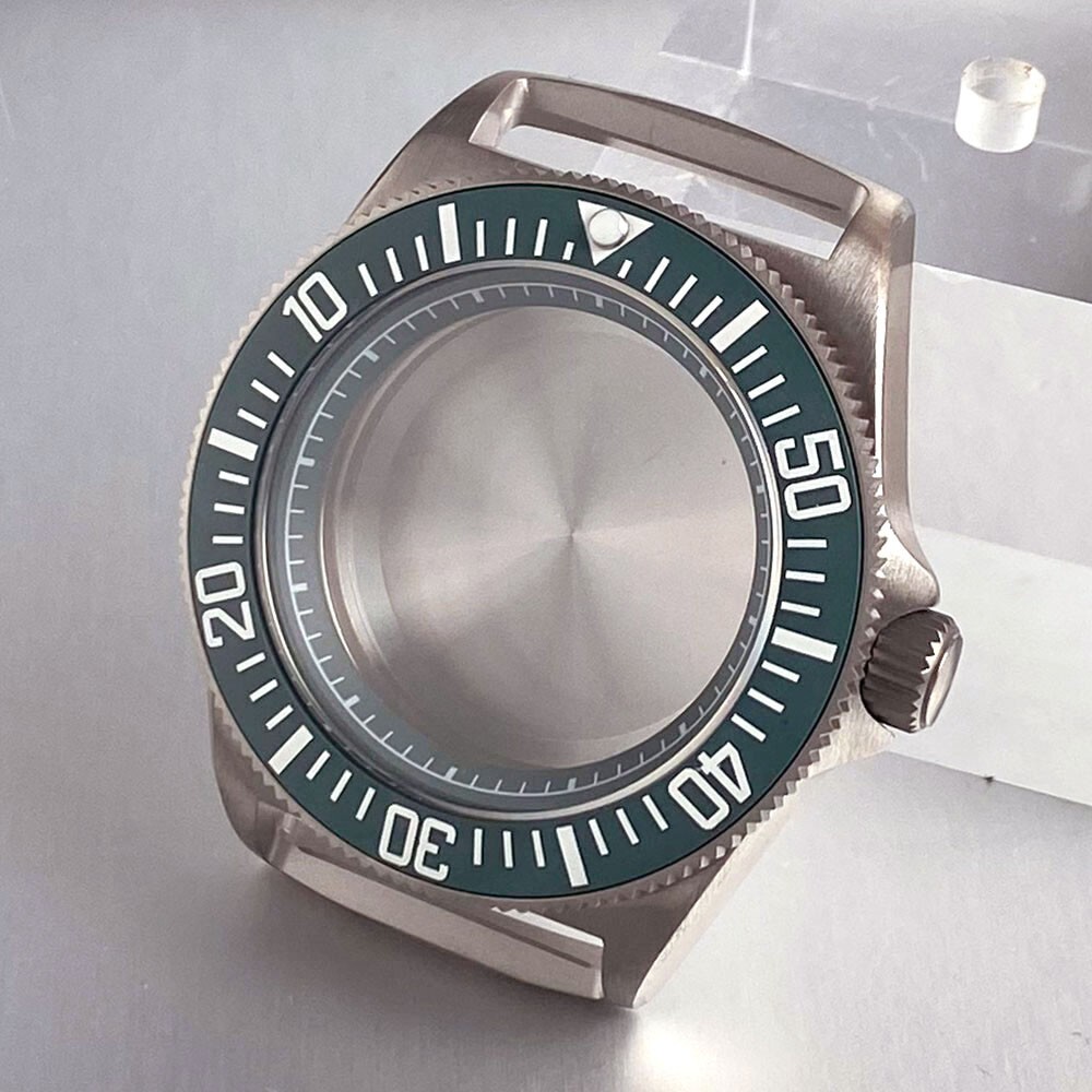 NH35A Tactical Frog Titanium Watch Case 42mm for ETA2824 PT5000 Sapphire Glass