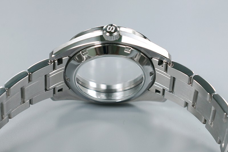 DS 44GS Watch Case 36.5mm Dress Watch Sapphire AR NH35 Luxury High quality 10Bar