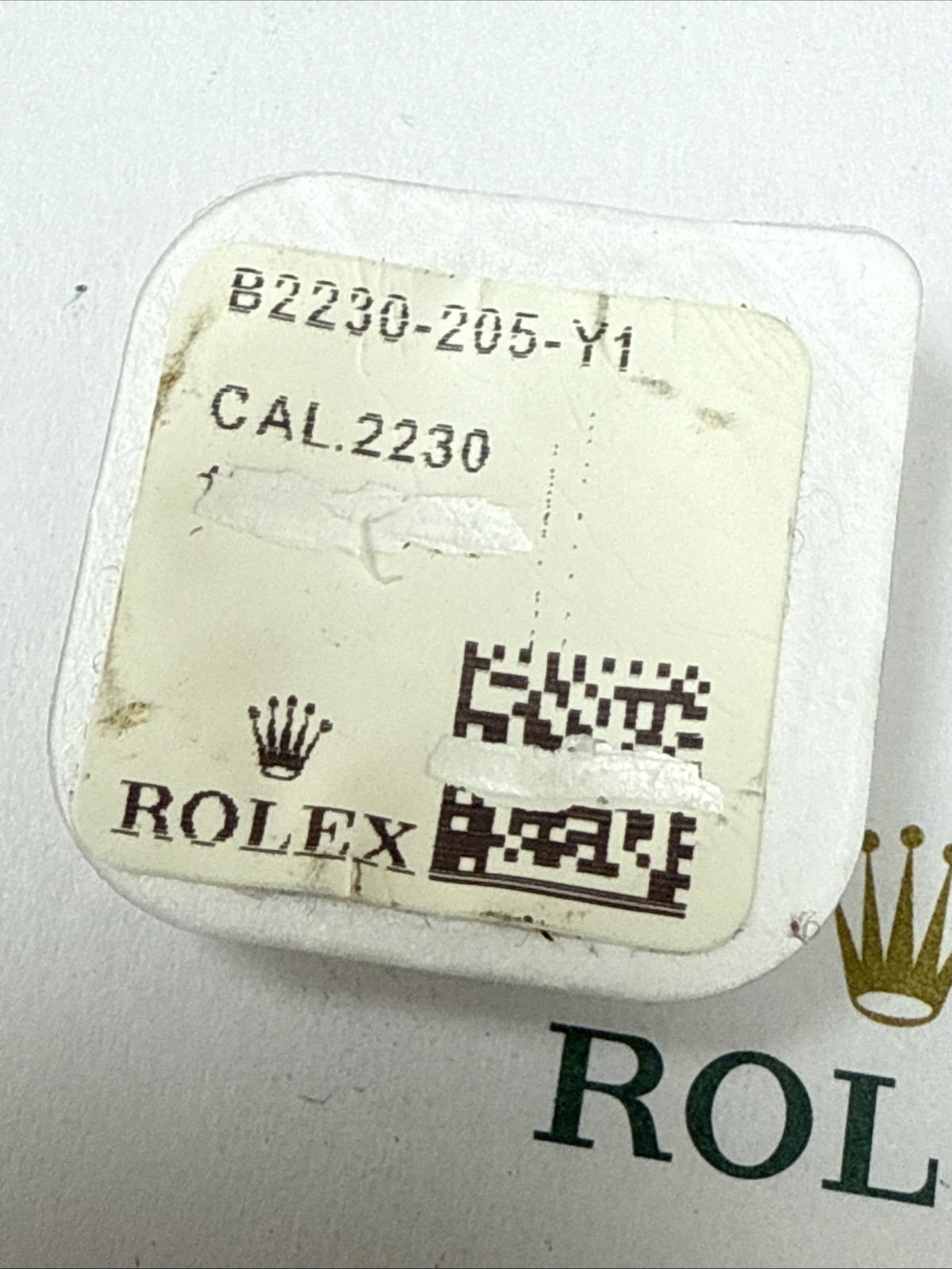 GENUINE Authentic Rolex 2235 2230 205 Sliding Pinion Clutch New Factory Sealed