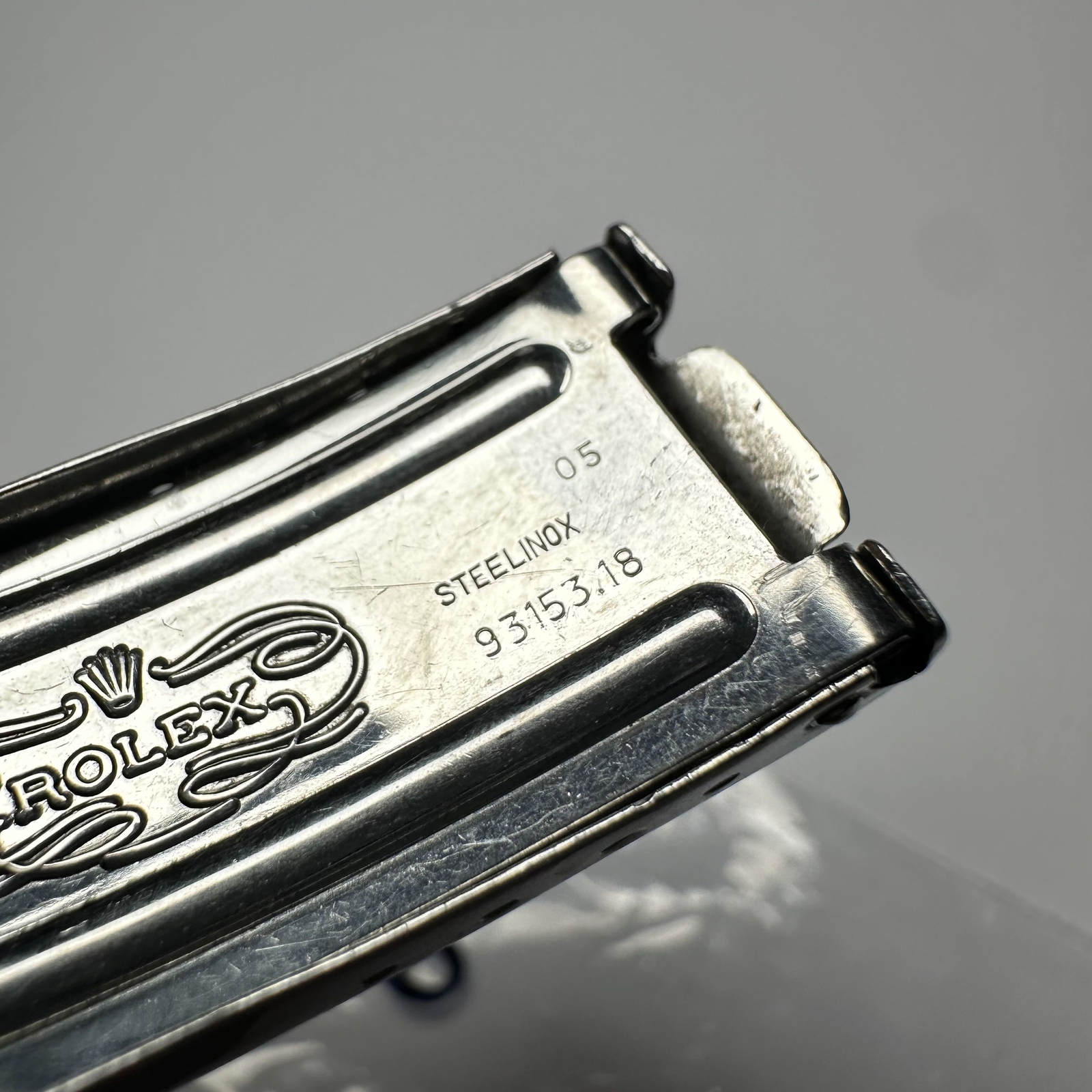 Rolex Submariner 16613 16803 Clasp for Oyster Steel Gold 93153 18 O from 1990