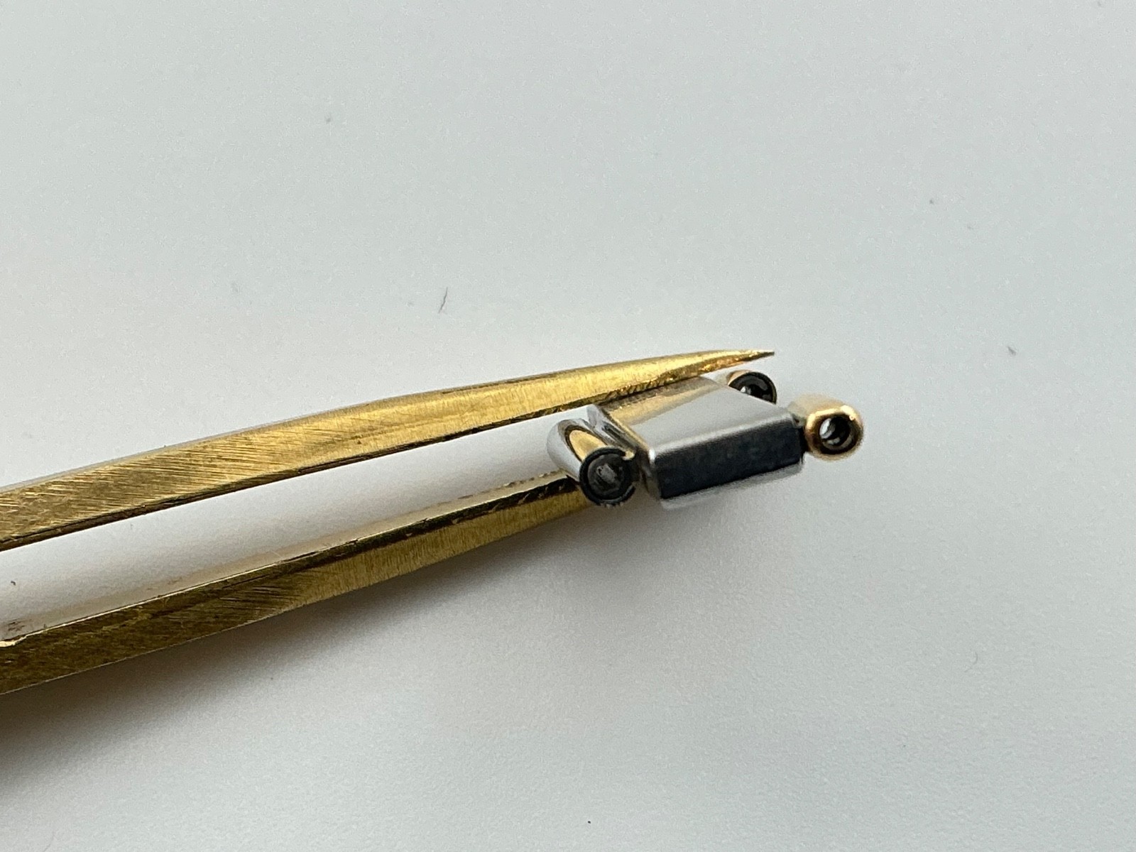 Authentic OMEGA Constellation 16mm older version 18K SS Half bar Full Link 1448