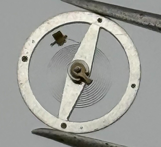OC R7 Balance Wheel Complete And Spring 10½’’’ Renata 1534 Watch Movement Parts