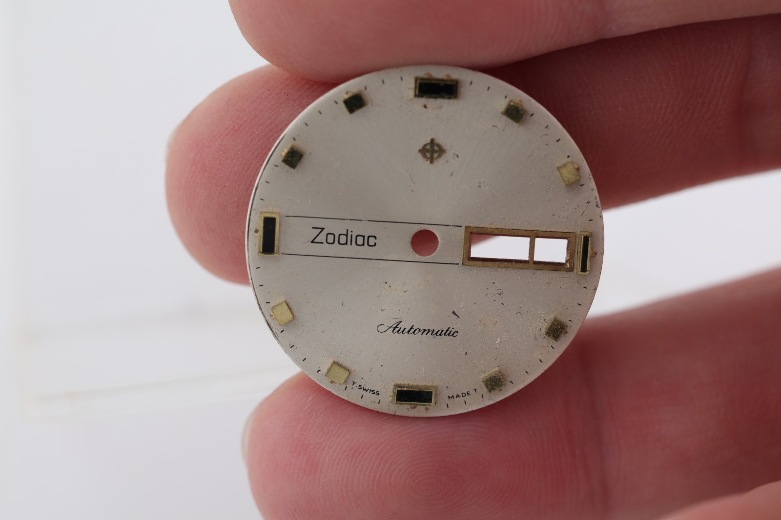ZODIAC AUTOMATIC SWISS VINTAGE ALDUC S.A. WATCH DIAL 29mm (M16)