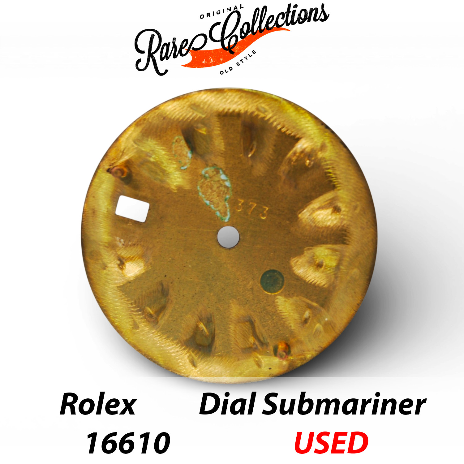Black Submariner Dial Tritium for Rolex (cod. Dial 16610) — Used Good Condition