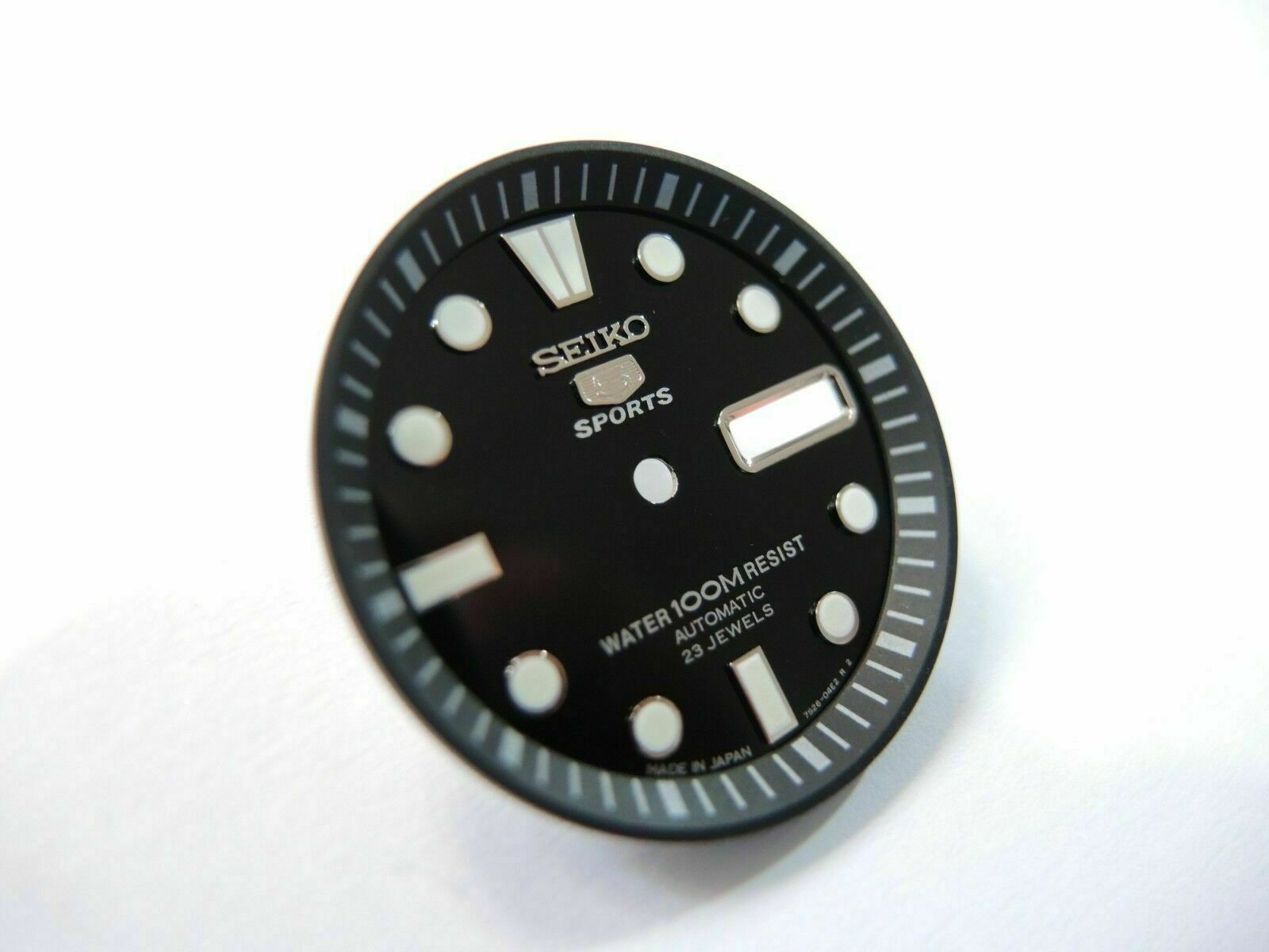 NEW BLACK GLOSSY DIAL & M.T. LARGE DIVERS SNZF17 SEA URCHIN 7S36-03C0 MENS WATCH