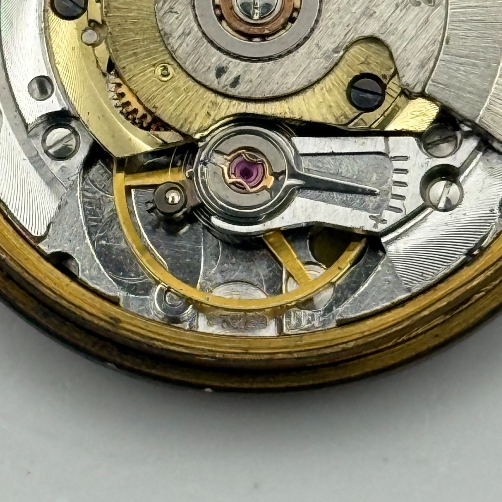 MSR S76/28 Watch Movement Garrard Date 21 Jewels Automatic Vintage Parts 30.5mm