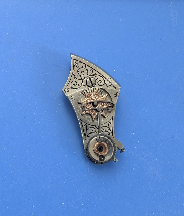 VINTAGE 18 SIZE WALTHAM CRESCENT STREET MODEL 1892 POCKET WATCH MOVEMENT PARTS