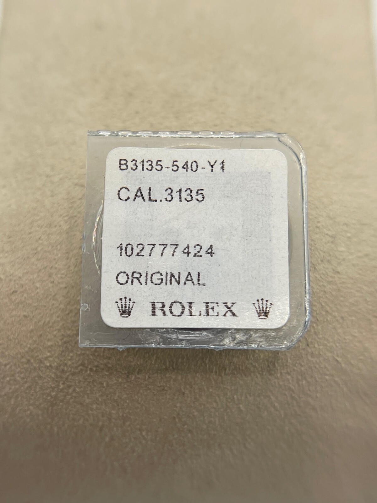 Rolex Submariner Datejust 3130 3135 Watch Parts Blister