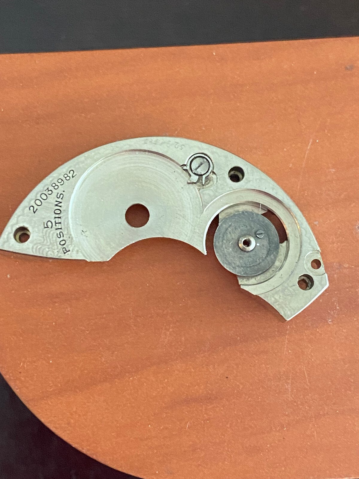 VINTAGE 16S WALTHAM 21J CRESCENT ST. BARREL BRIDGE ONLY, SERIAL # 20038982