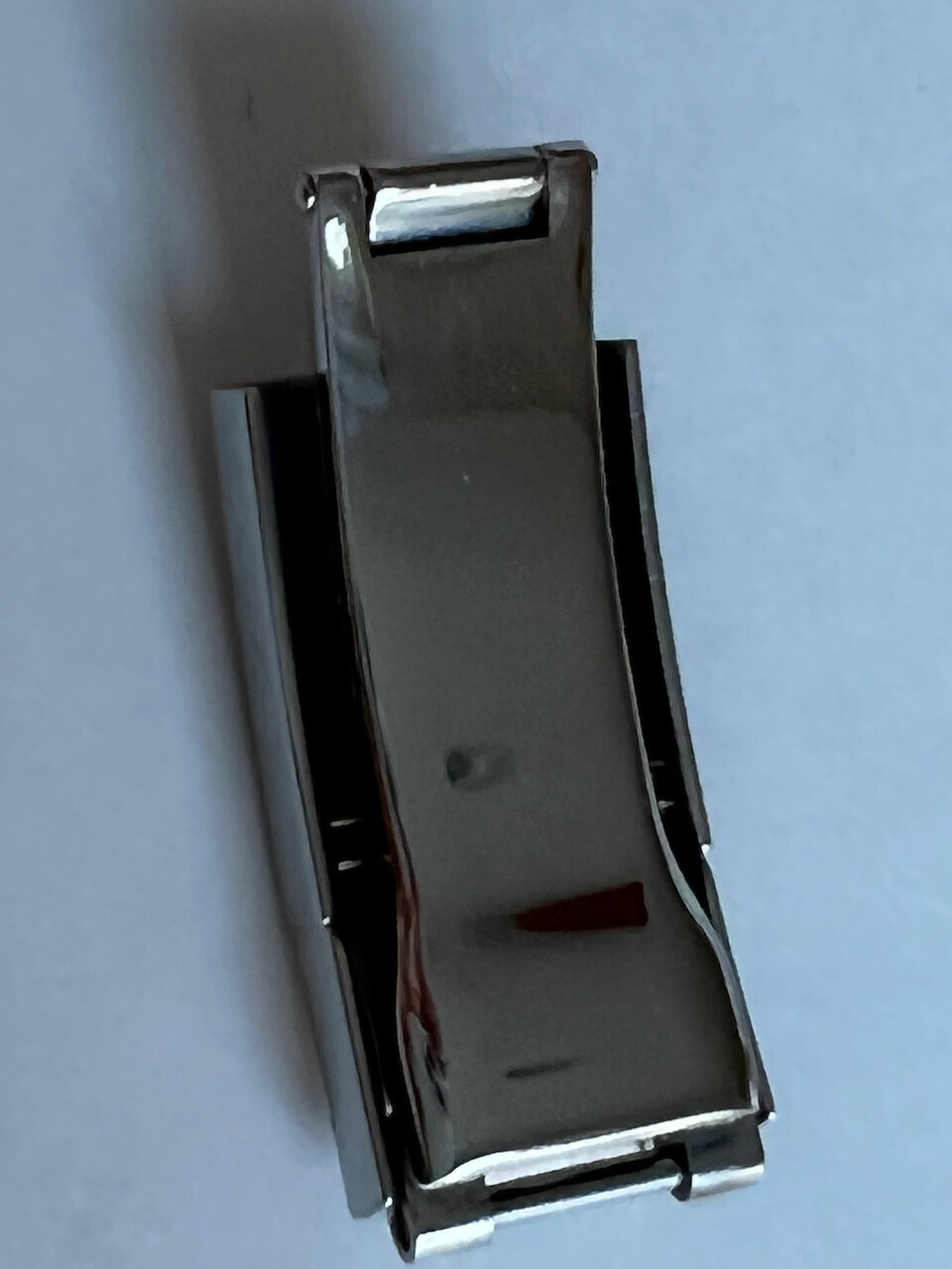 Third party deployant buckle gridlock silver clasp for Rolex Milgauss watch