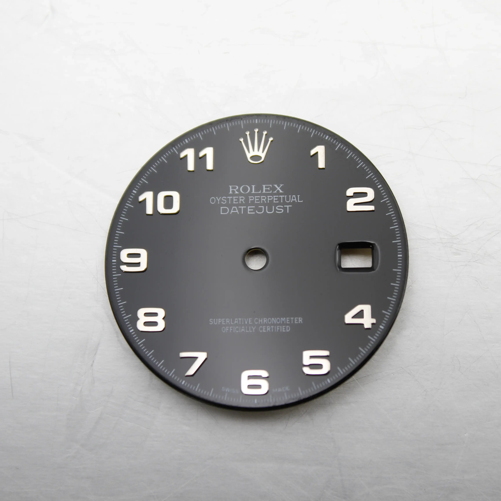 Rolex Datejust 36mm Black Arabic Dial 116234