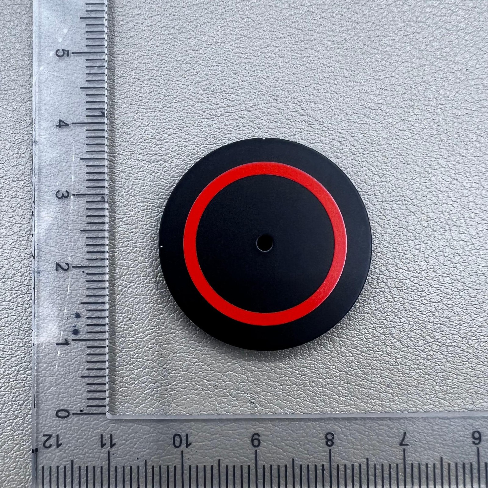 28.5mm Watch Dial Black+red Circle Fit for Miyota 8215 8200 Movement
