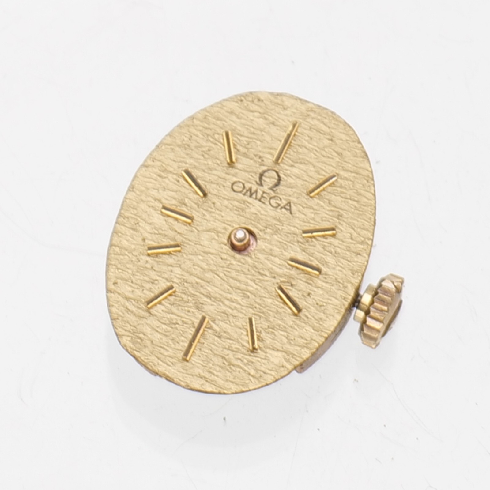 Omega 1100 Manual Wind Watch Movement Dial Hands Parts Good Balance Watchmakers