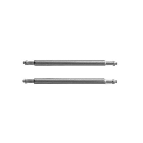 Pair of 1.8 mm diameter spring bars (Band pins) in a range of lengths. (8-26 mm)