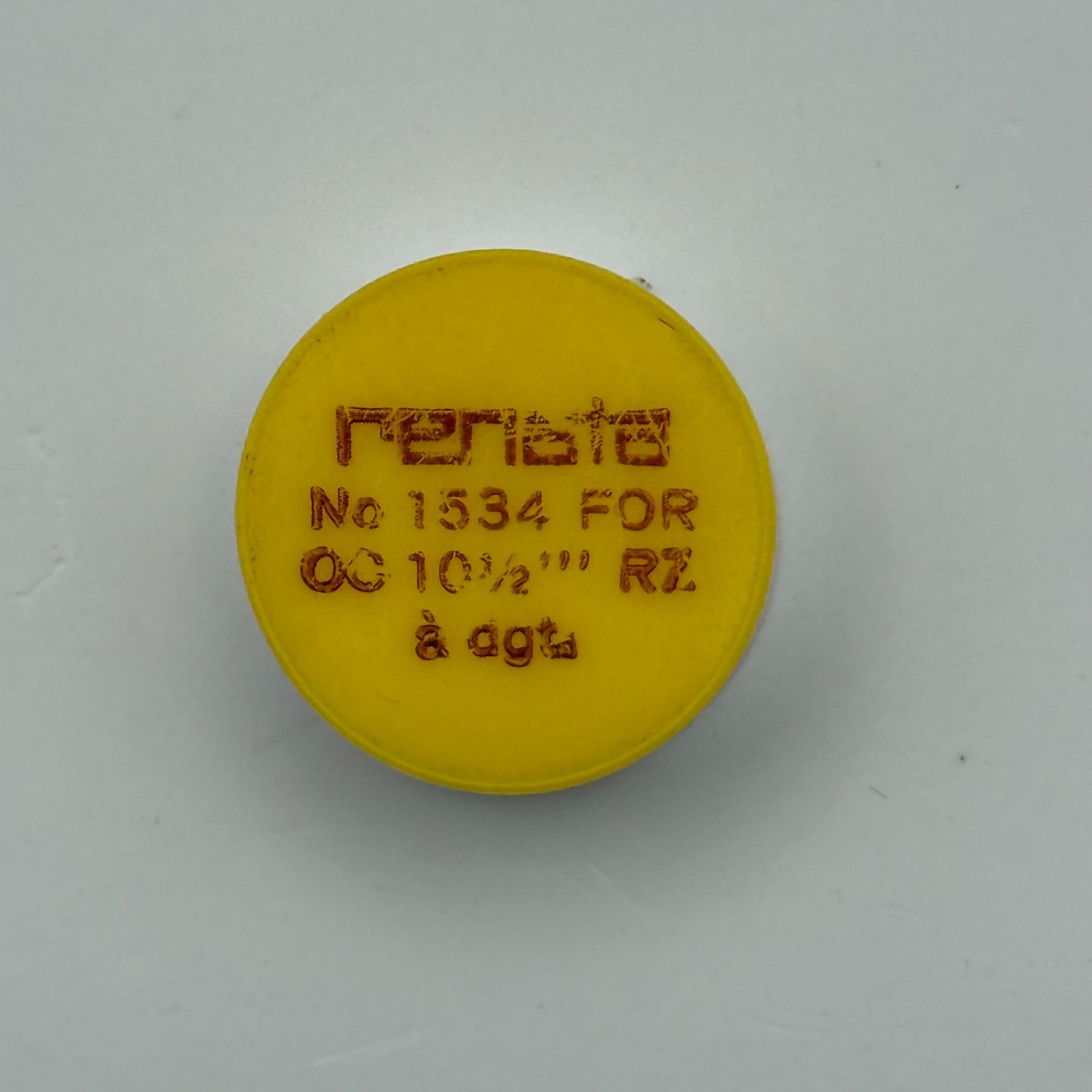 OC R7 Balance Wheel Complete And Spring 10½’’’ Renata 1534 Watch Movement Parts