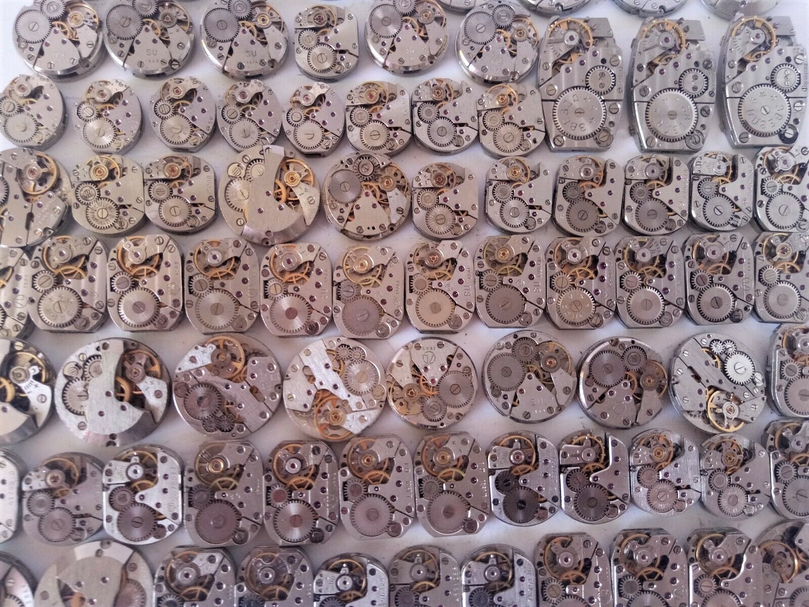 Watch Parts Gear Vintage Mechanisms set 20 pc. Steampunk Movements