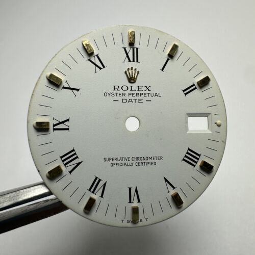 Rolex Date Roman White Vintage Dial 15003 15233 15203