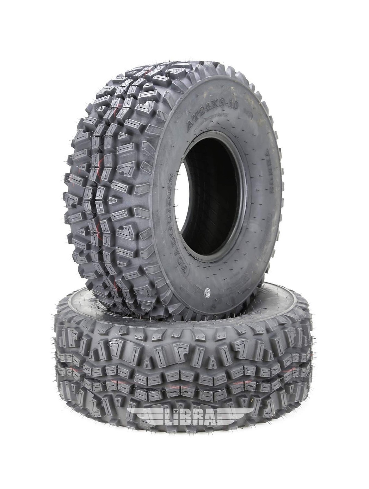 ROADGUIDER Set of 2 ATV/UTV Tires 23×11-10 6PR fit for 09-17 Kawasaki MULE 40…