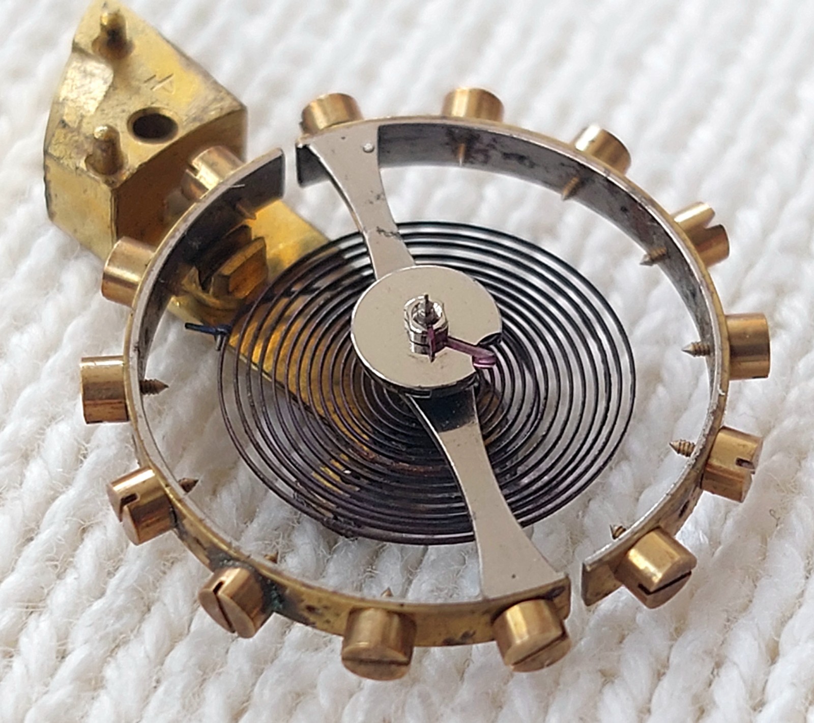 Pocket chronometer movement key winding 1890