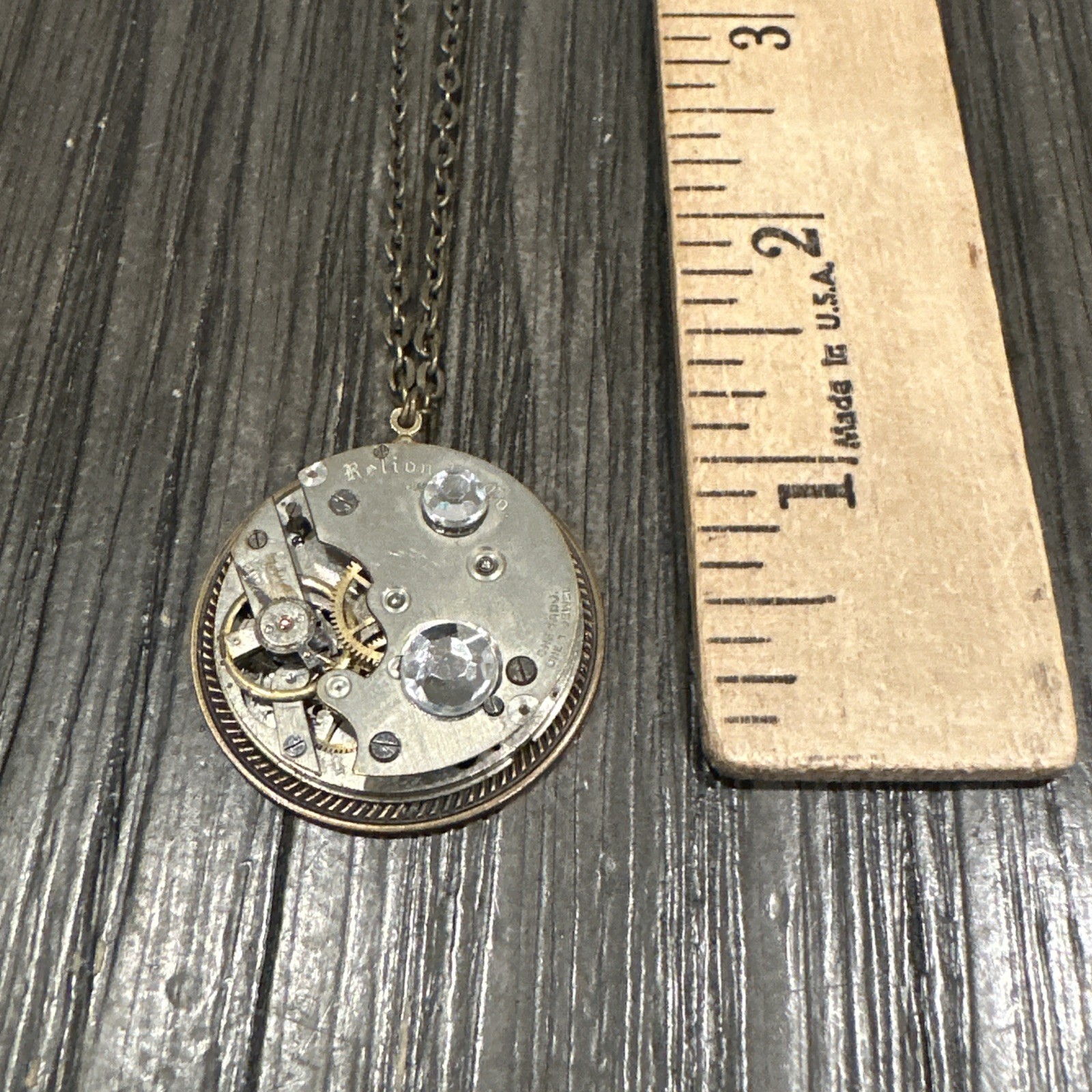 Vintage Relion Watch Movement Repairs Parts Watchmaker Jewels Spares