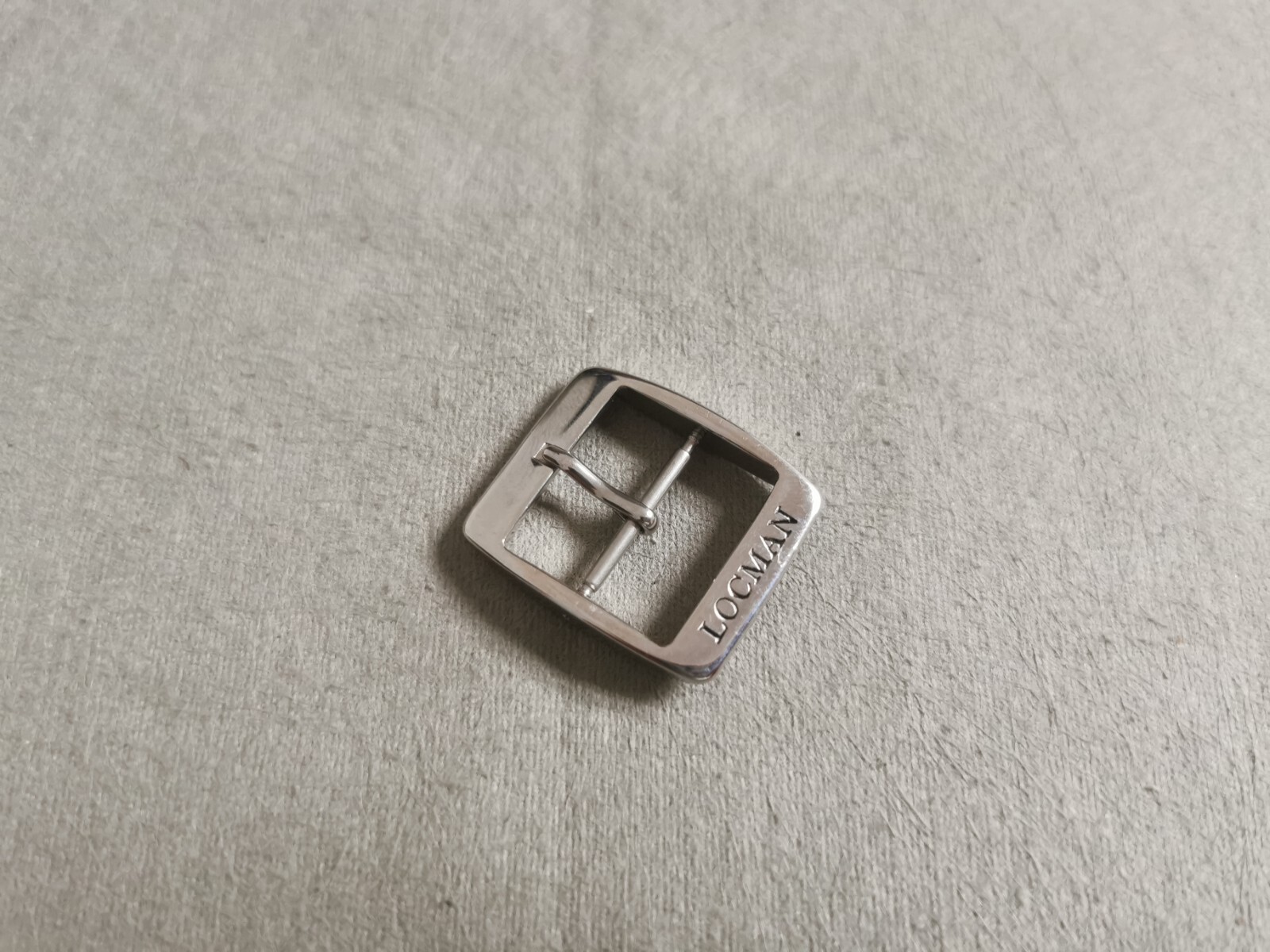 Locman vintage stainless steel buckle mm 20 newoldstock condition