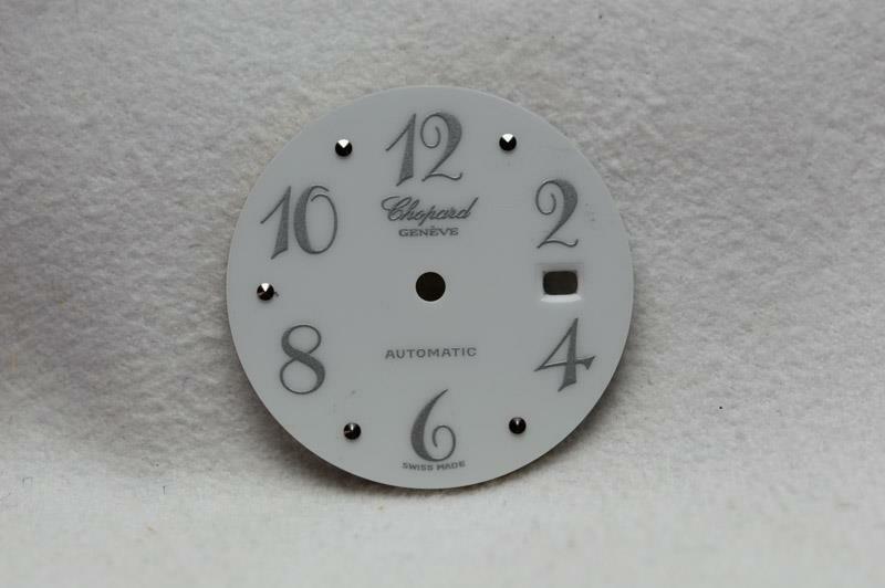 Chopard White Enamel Chopard Geneve Wristwatch Dial – 23.6mm Q WC103170