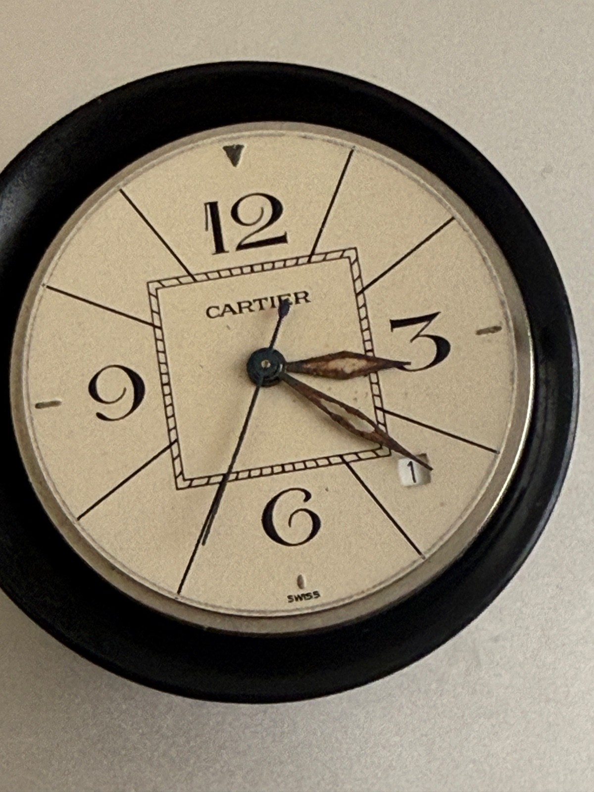 Cartier Automatic Movement Vintage Pasha Cal 20 need Clean for repair eta 2824
