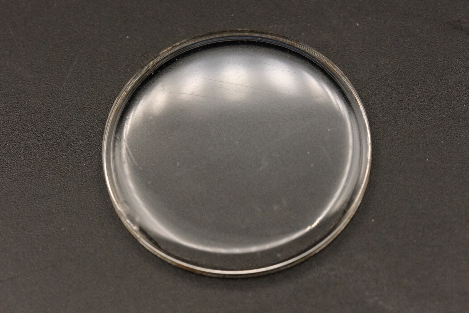 1980s 1990s Omega Speedmaster No Logo Hesalite Glass