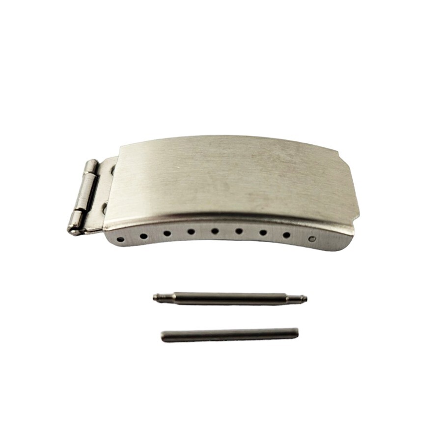 Stainless Steel Folding Clasp – 16mm & 18mm for Metal Watch Bracelets