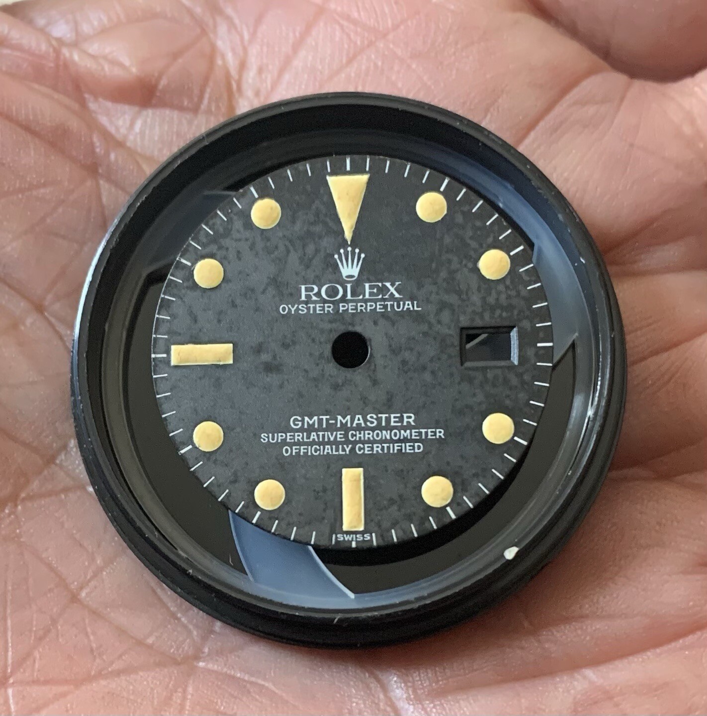Rolex 1675 Gmt Service Repair Caliber 1570 Have Stain Damage