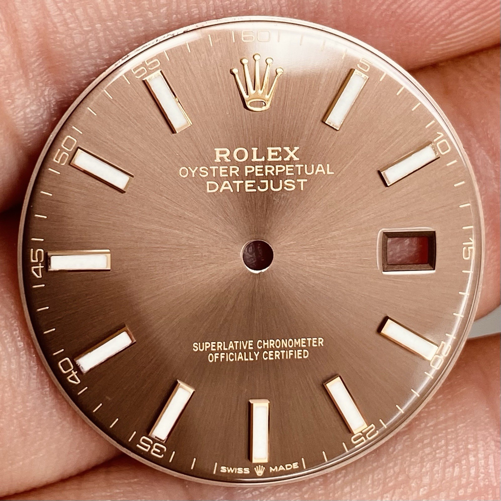 Rolex Brown Dial For Datejust 41mm Model Ref 126333 & 126303