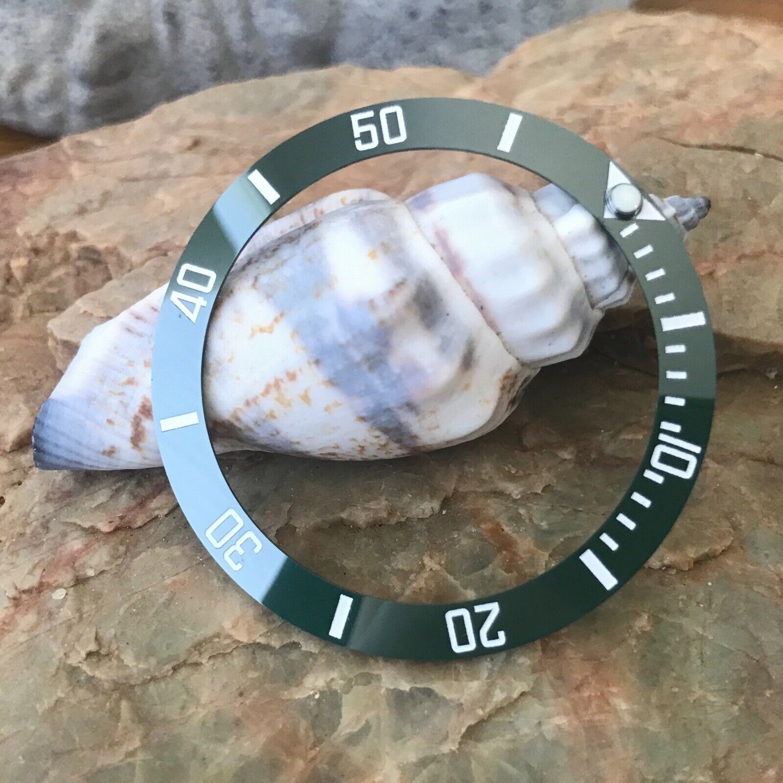 Sub Style Ceramic Green [Sloped Bezel Insert] for Seiko SKX007 SRPD ~ US Seller