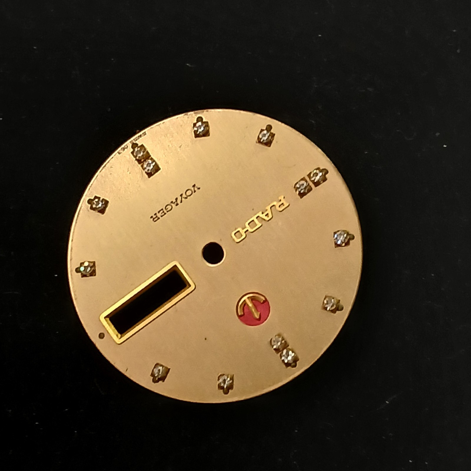 GENUINE RADO VOYAGER GOLD TONE DIAL FOR GENT WATCH…NICE & RARE !!!