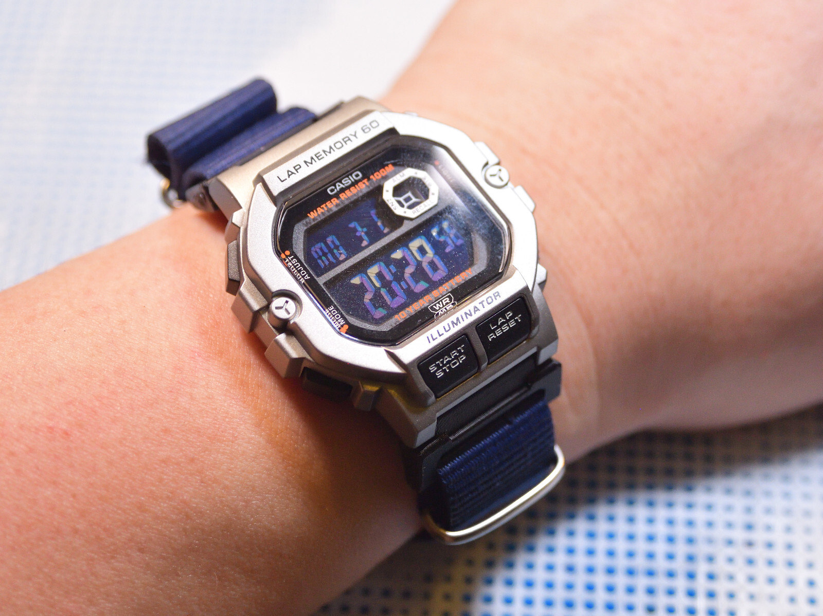 Watch Adapter For Watch Band or Strap Compatible with Casio WS1400H