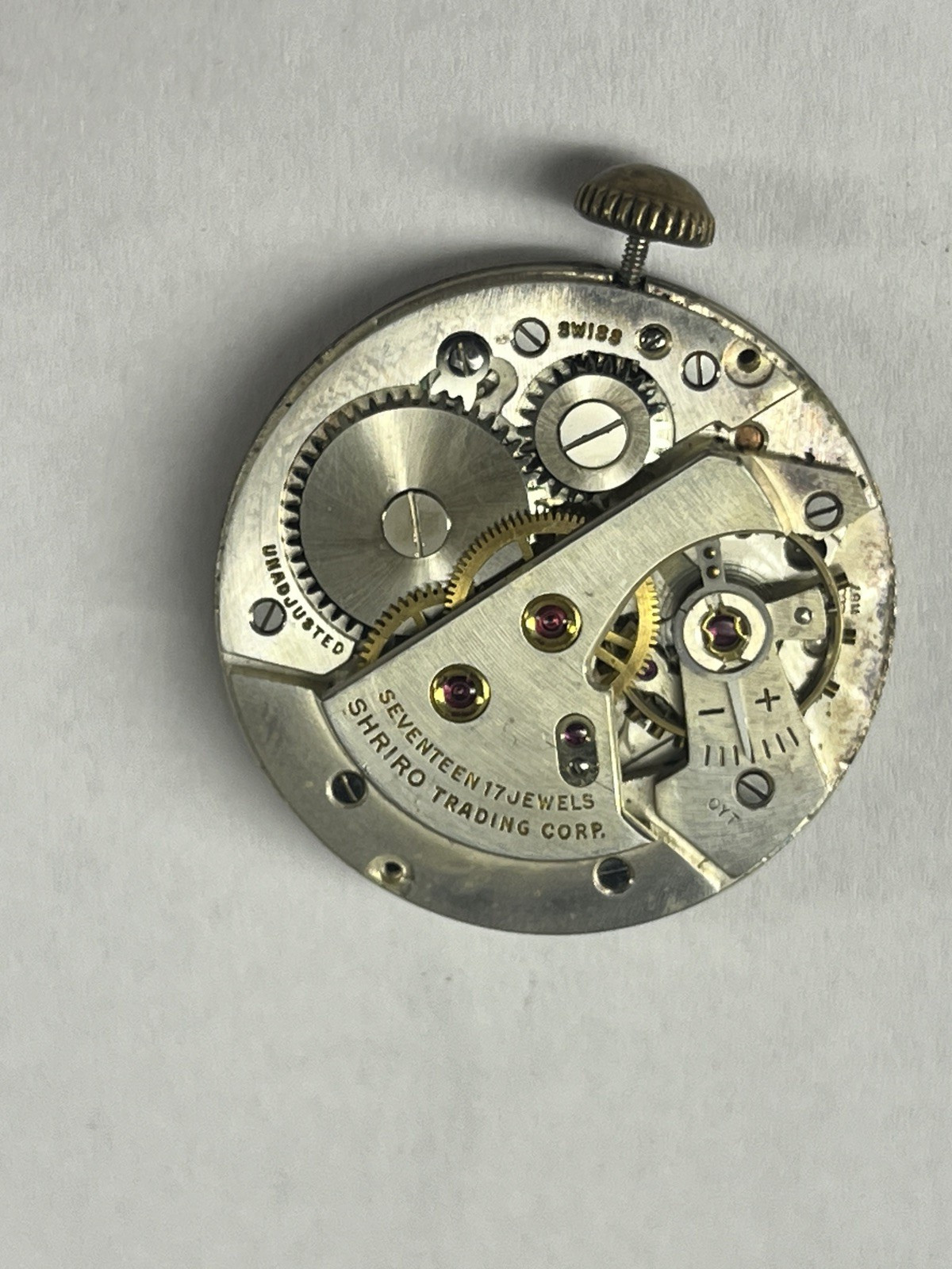 Vintage Hidex 17J Wristwatch Movement AS 1187