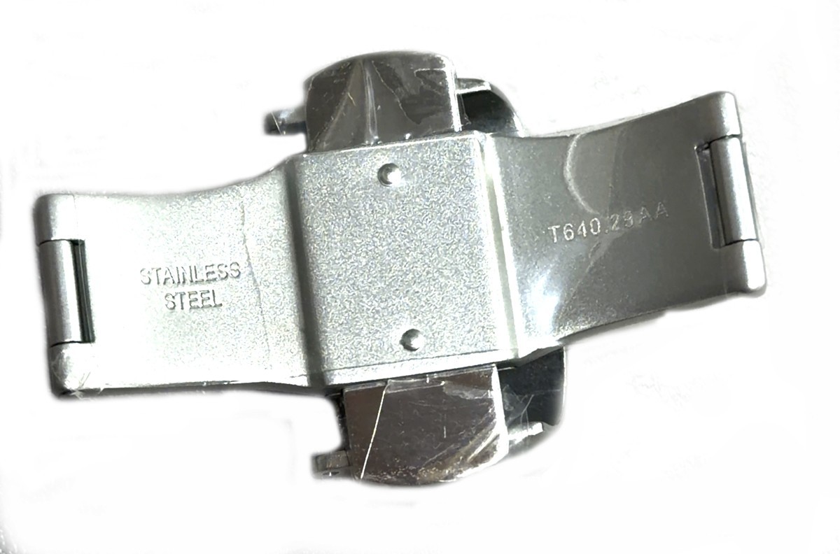 20mm TISSOT Silver Tone Stainless Steel Buckle Clasp