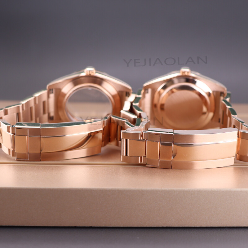 36mm/39mm NH35 Watch Case nh36 Oyster strap AR layer sapphire glass Dental crown