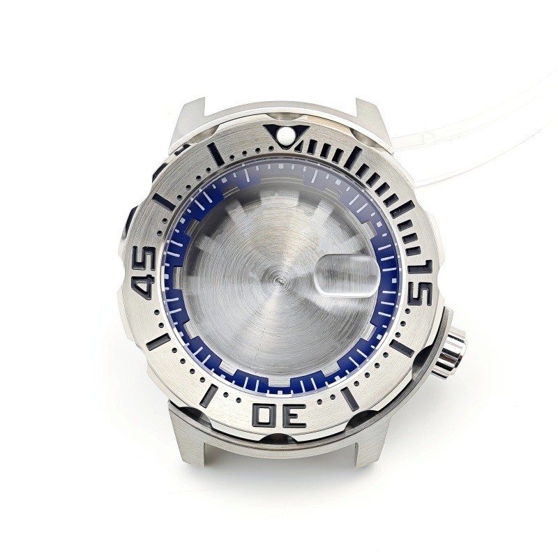 42mm NH35 Steel Case Sapphire Crystal 200m Waterproof Diver Watch Mod Part